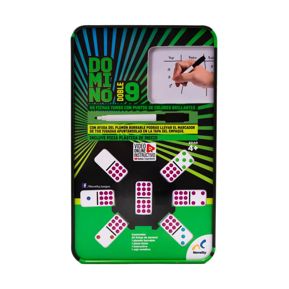 Dominó Doble 9 - Novelty Corp.