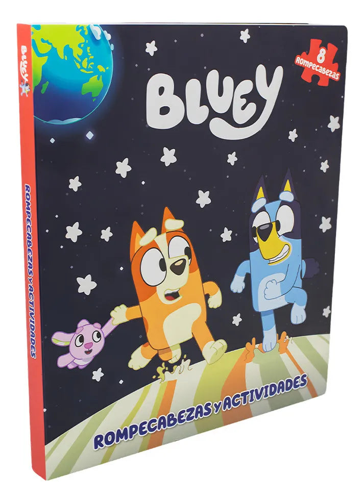 Libro Bluey de Actividades y Rompecabezas | Juegos Educativos Infantiles