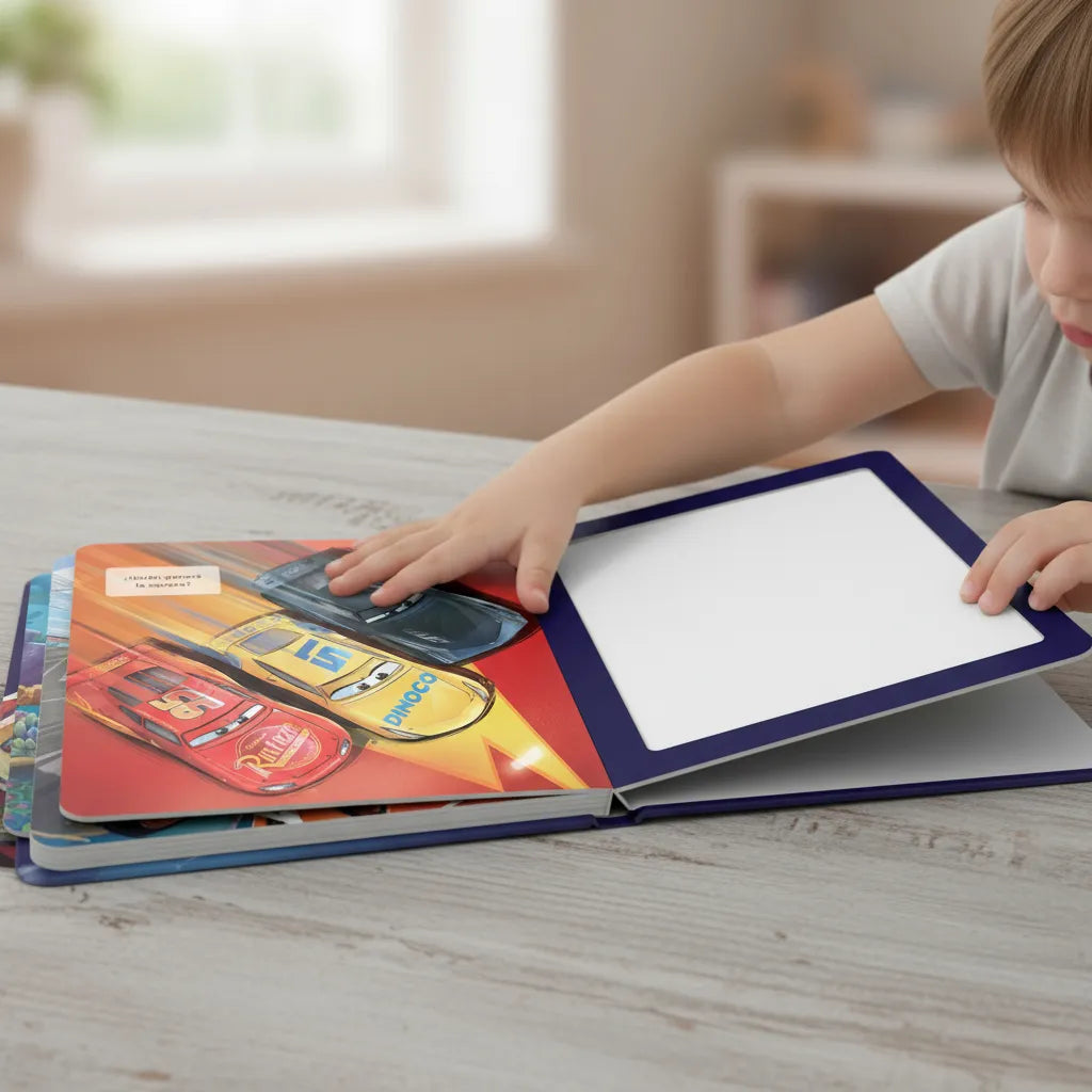 Libro Disney Pixar de Actividades y Rompecabezas | Juegos Educativos Infantiles