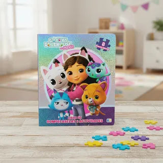 Libro Gabby’s Dollhouse de Actividades y Rompecabezas