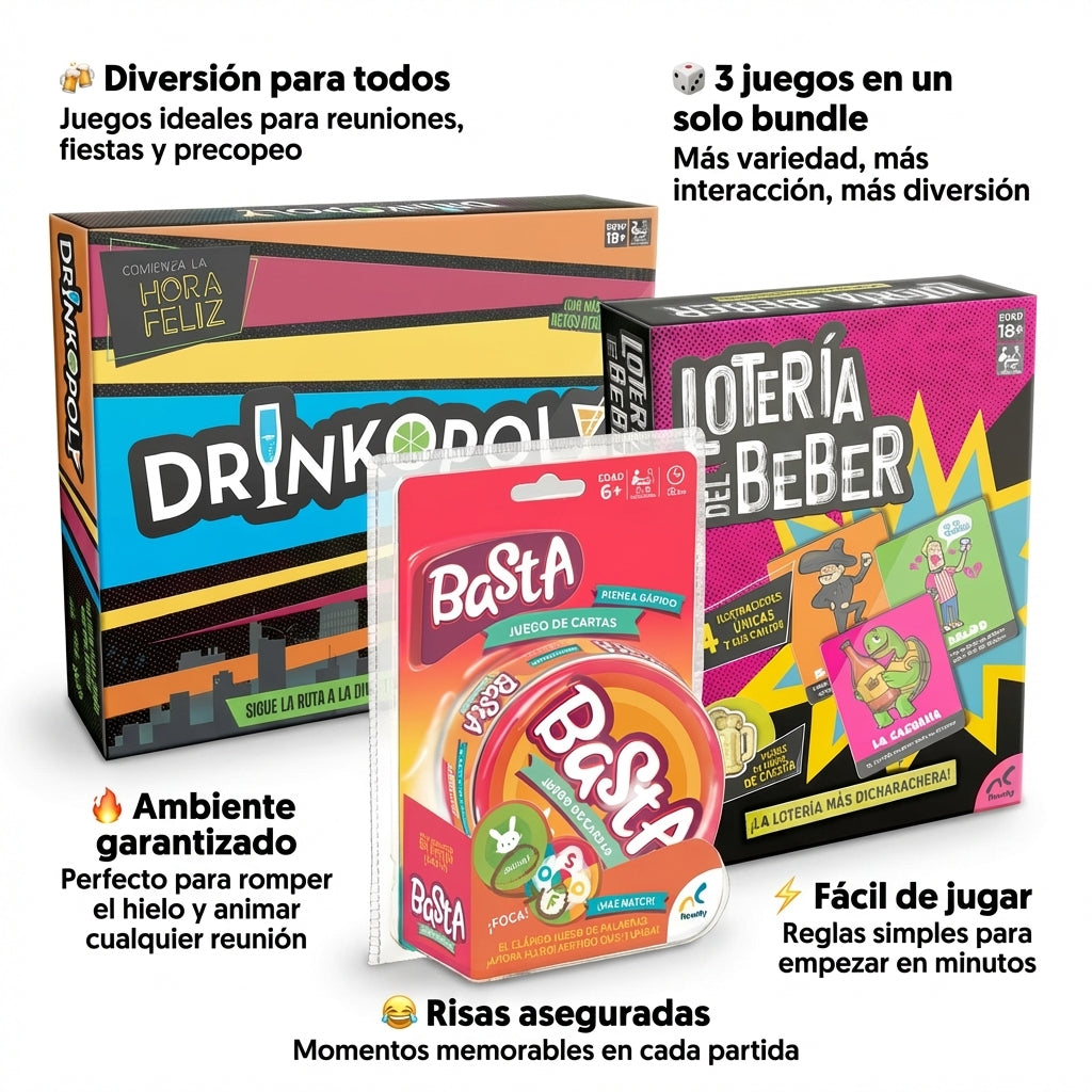 Juegos para Viaje y Fiesta | Lotería, Juegos para Tomar y Reuniones | Novelty