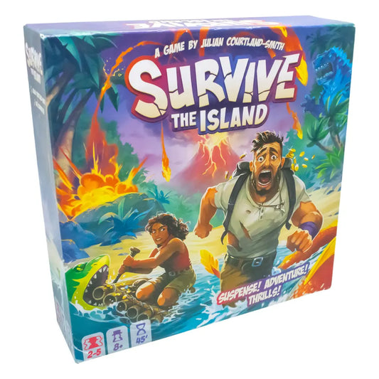 Juego de Mesa Survive: The Island – Asmodee- Novelty
