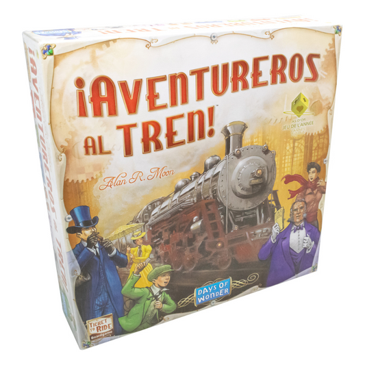 juego de mesa Aventureros al Tren-Asmodee