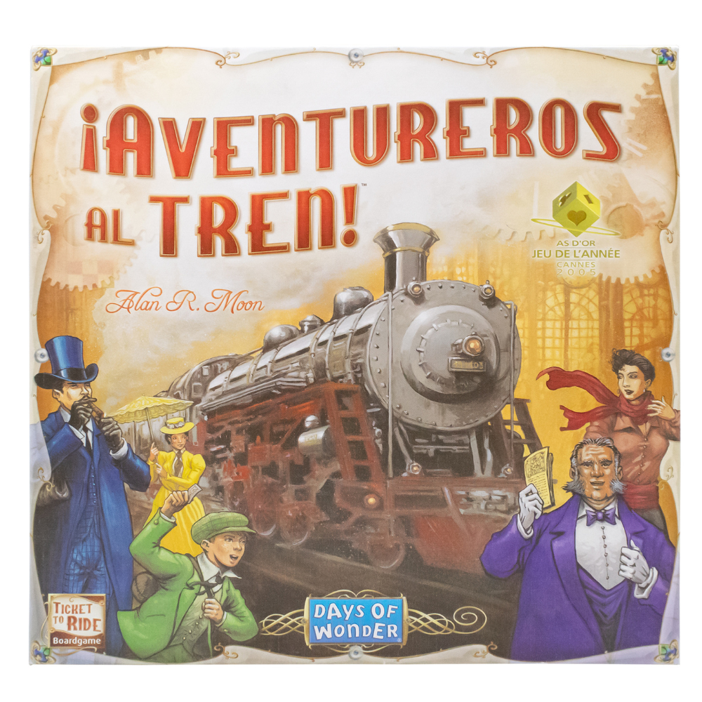 juego de mesa Aventureros al Tren-Asmodee