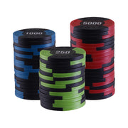 100 Fichas Profesionales de Poker - Novelty Corp.