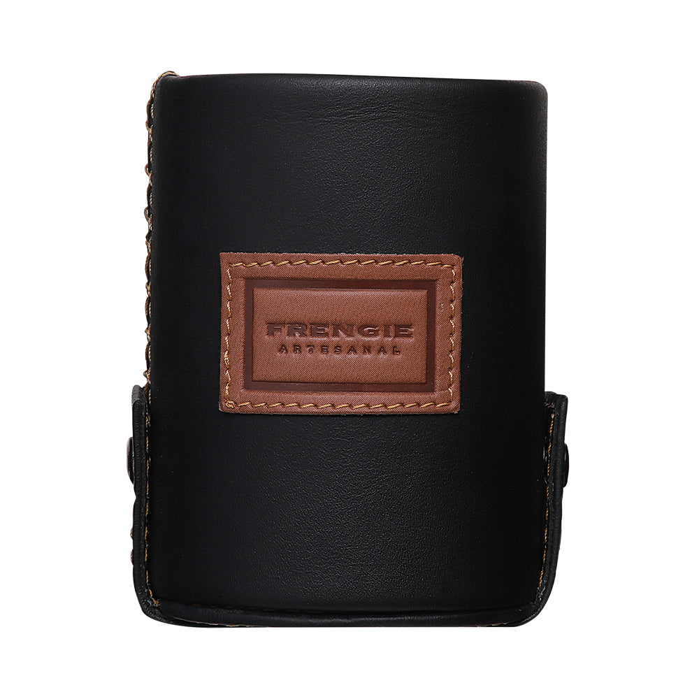 Cubilete Frengie de Piel con Porta Dados