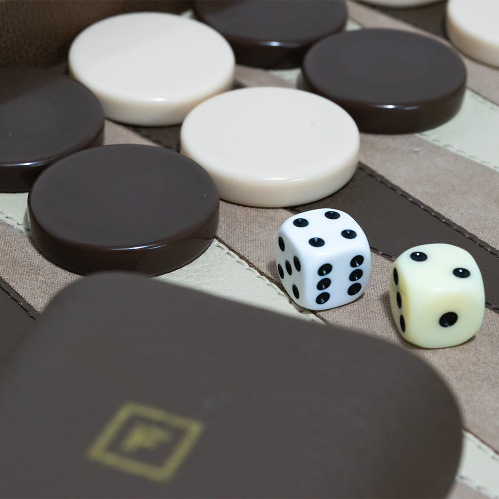 Backgammon Profesional Frengie Marruecos | Juego de Lujo Artesanal