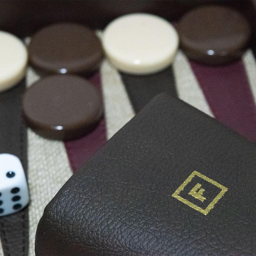 Backgammon Mediano Guiza Frengie | Juego Artesanal Egipto