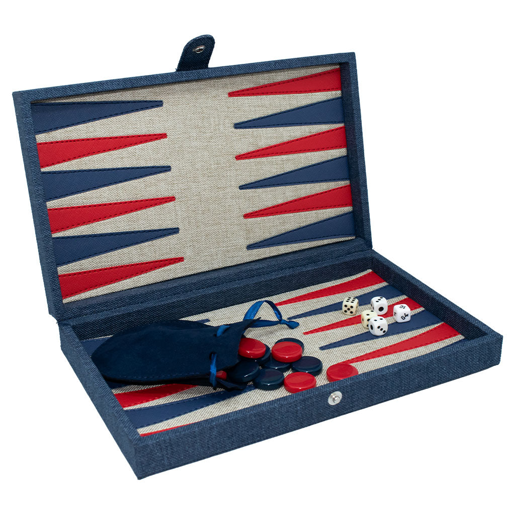 Backgammon Mini Cairo Frengie | Juego Portátil Artesanal