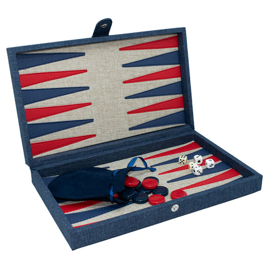 Backgammon Mini Cairo Frengie | Juego Portátil Artesanal