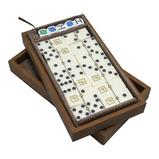 Casino Macao Frengie | Dominó Profesional con Estuche Premium