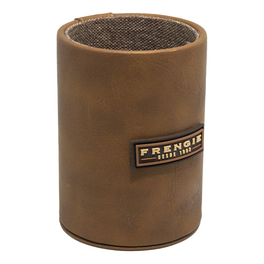 Cubilete Santiago Frengie de Curpiel con 5 Dados de Póker | Juego Clásico Premium