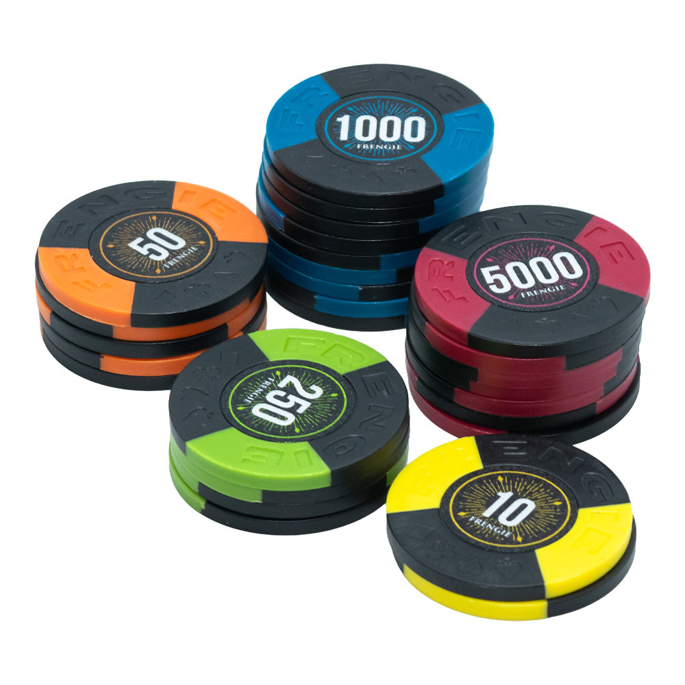 Fichero Frengie 300 Fichas 11.5 g | Set de Póker Profesional