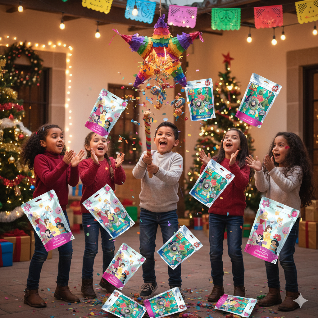 Pack de fiesta 12 bolsas con Rompecabezas Toy Story y Princesas de 48 piezas