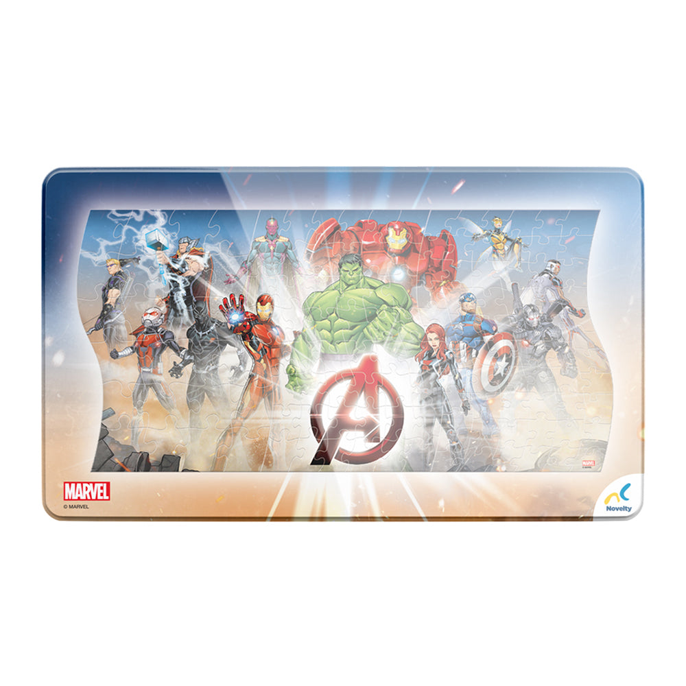 Rompecabezas de los Avengers Panorámico 3 en 1 - Novelty