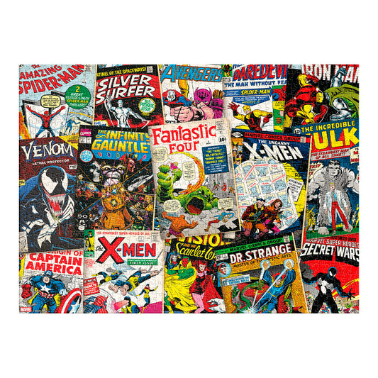 Rompecabezas Marvel Comics 1000 Piezas – Coleccionable de Superhéroes