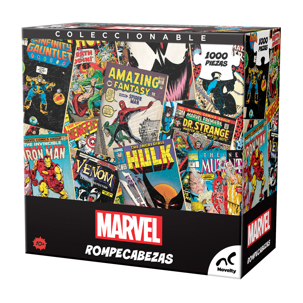 Rompecabezas Marvel Comics de 1000 Piezas - Novelty Corp.