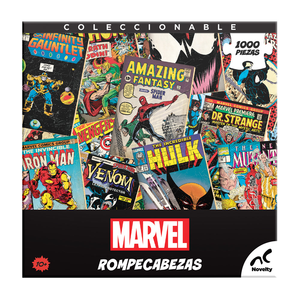 Rompecabezas Marvel Comics de 1000 Piezas - Novelty Corp.