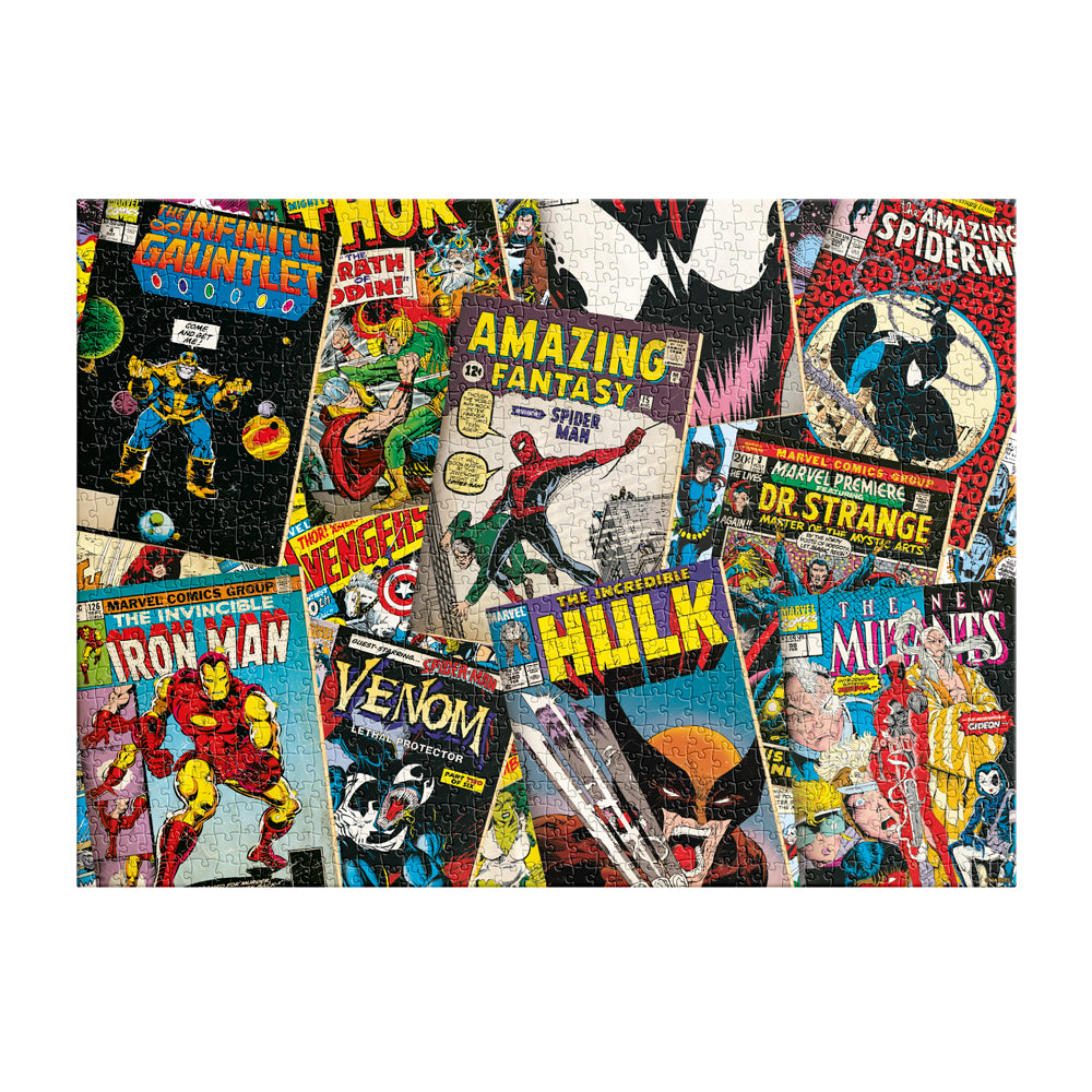 Rompecabezas Marvel Comics de 1000 Piezas - Novelty Corp.