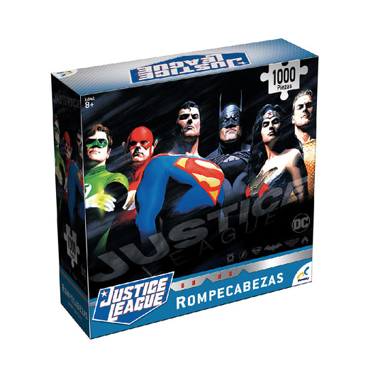 Rompecabezas Liga de la Justicia de 1000 Piezas