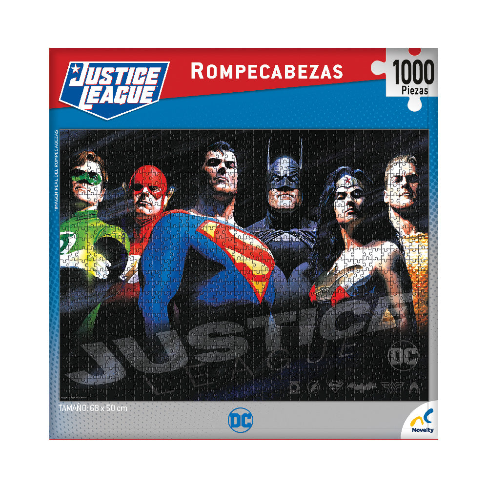 Rompecabezas Liga de la Justicia de 1000 Piezas