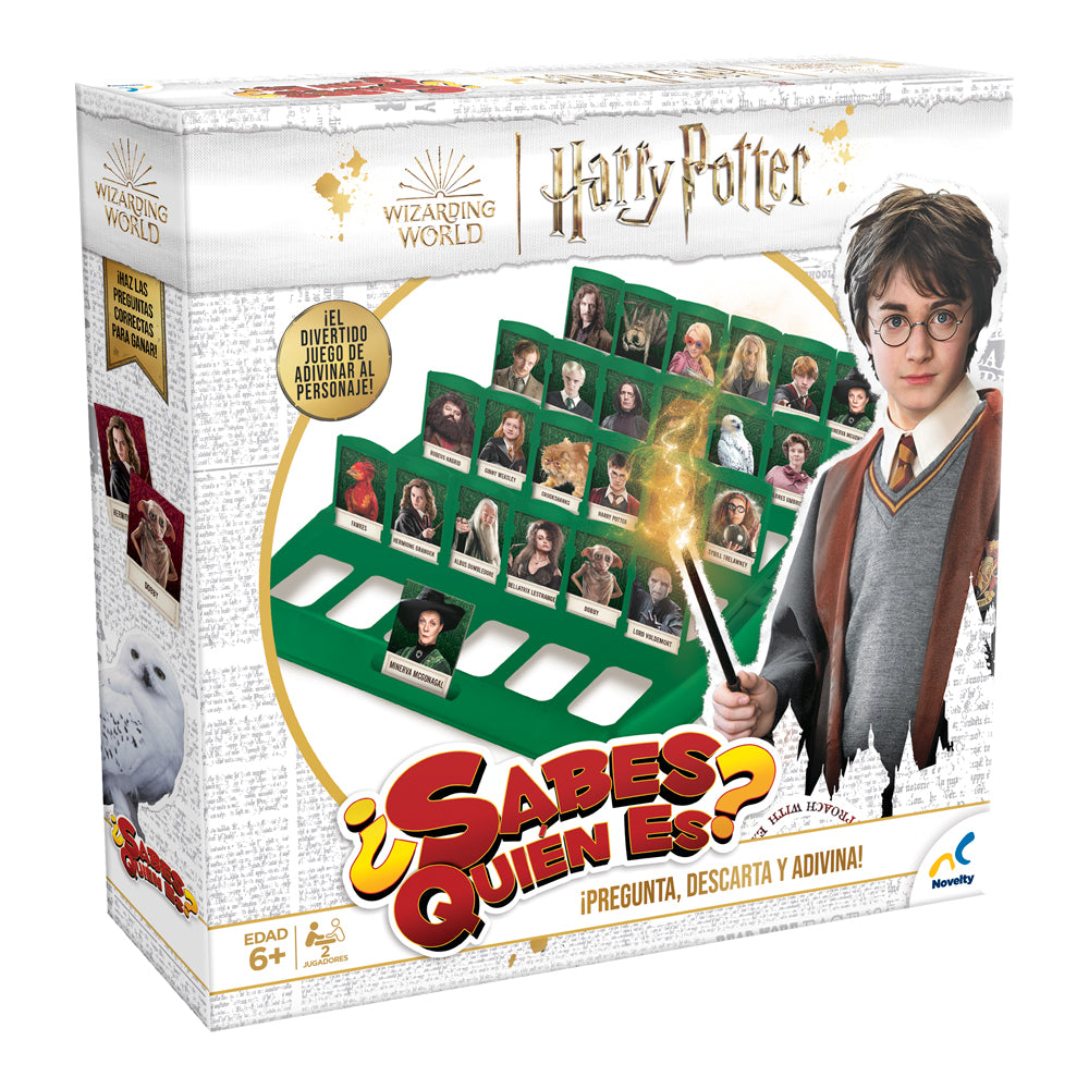 Juego de Mesa ¿Sabes Quién Es? Harry Potter - Novelty Corp.