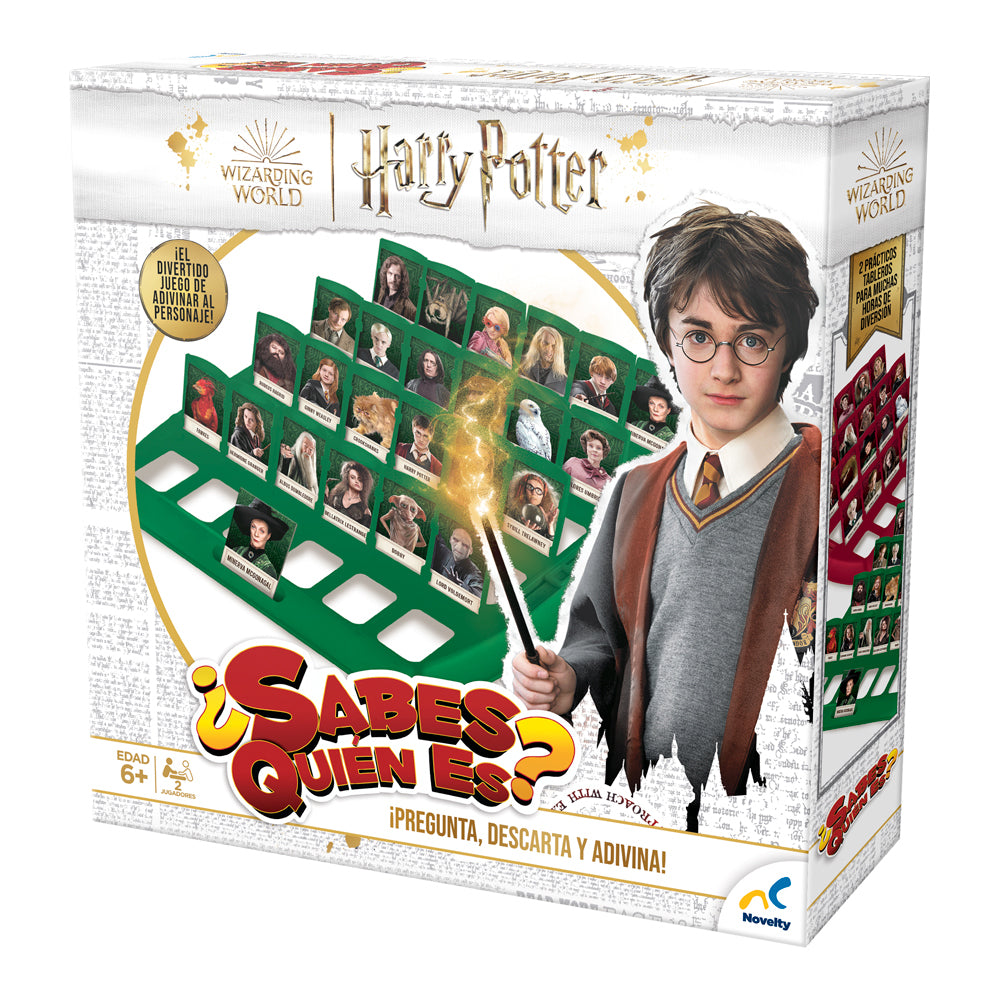 Juego de Mesa ¿Sabes Quién Es? Harry Potter - Novelty Corp.