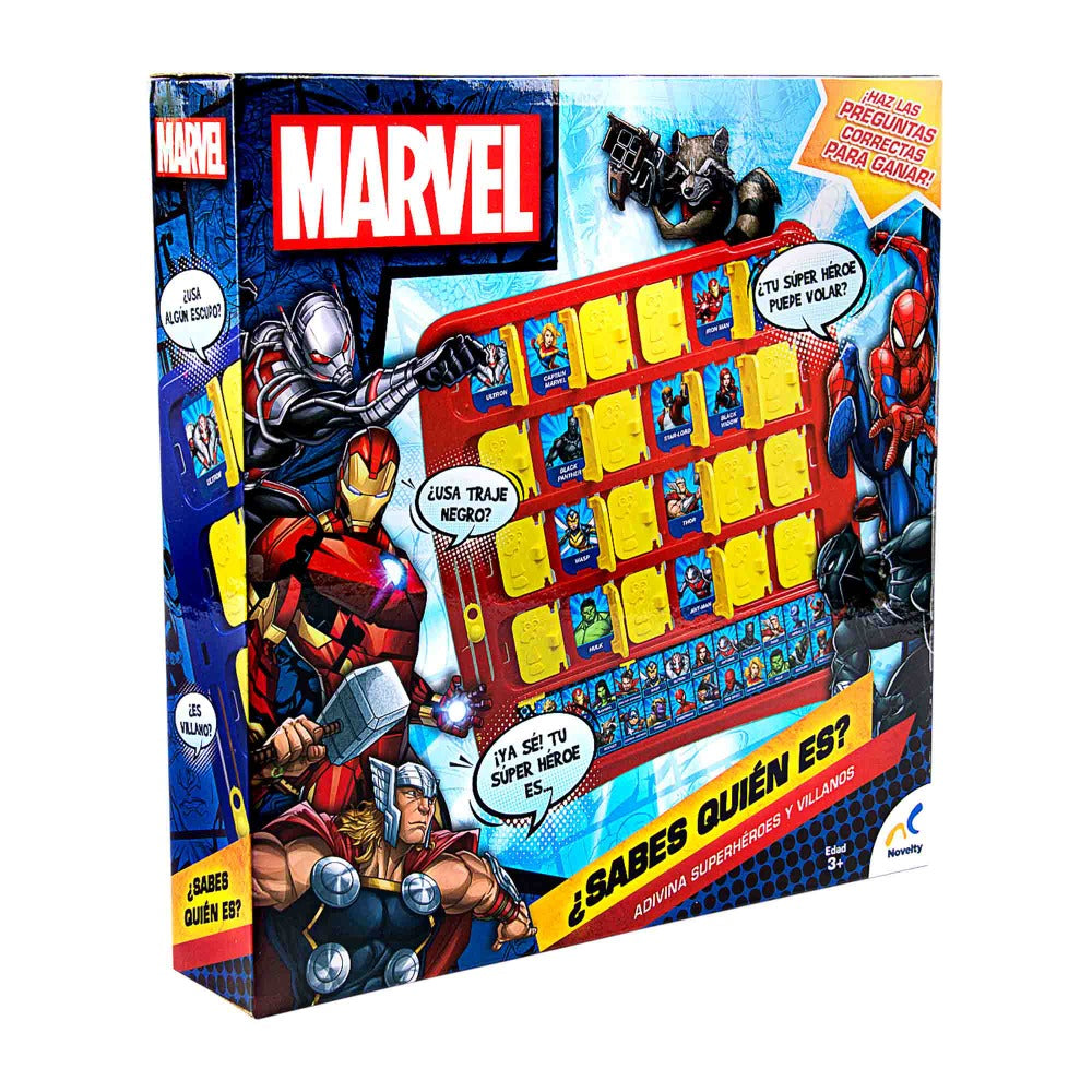 ¿ Sabes Quién Es?  Marvel - Novelty Corp.