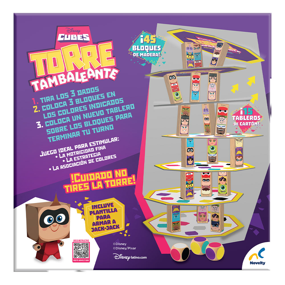 Torre Tambaleante de Disney - Novelty Corp.