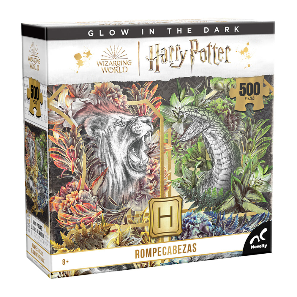 Rompecabezas Harry Potter Glow in the Dark 500 Piezas - Novelty Corp.