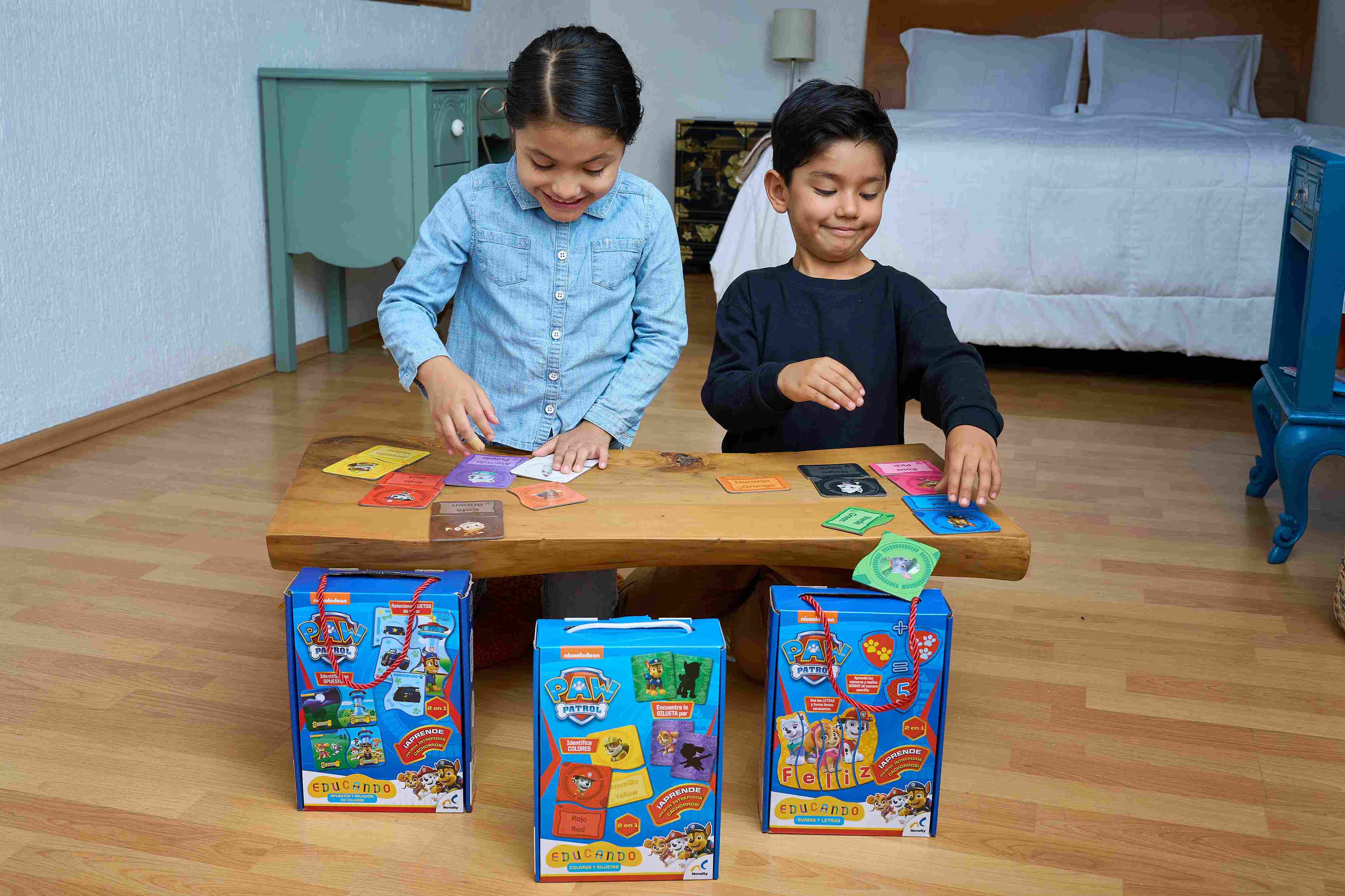 Educando formas y números paw patrol / educando colores y siluetas paw patrol - Novelty Corp
