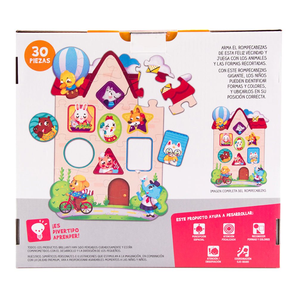 Rompecabezas Gigante Formas y Colores