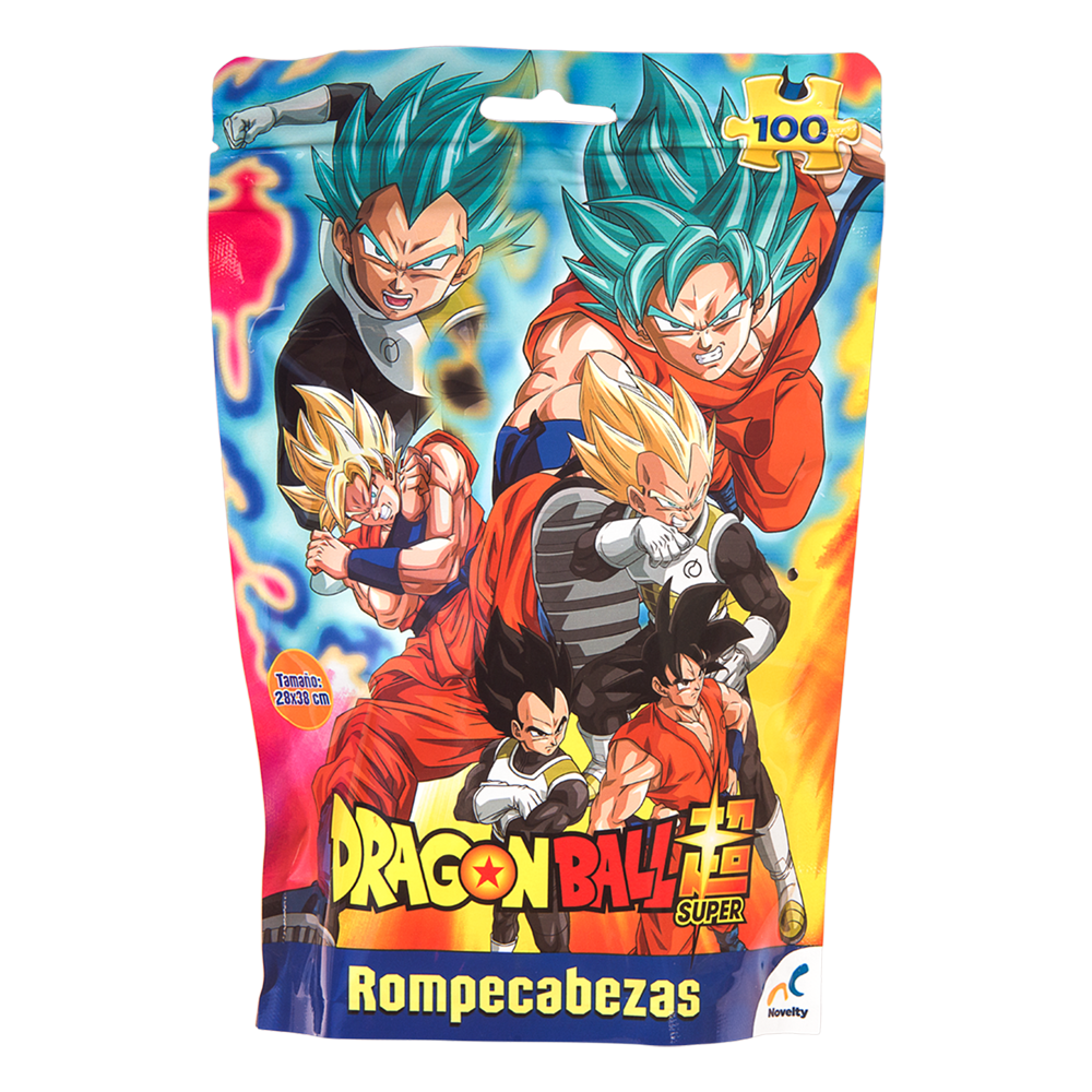 Rompecabezas Bolsa Foil Dragon Ball Super de 100 Piezas – Novelty Corp