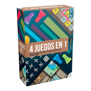 Set de Juegos Clásicos 4 en 1 - Novelty Corp.