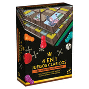 Set de Juegos Clásicos 4 en 1 - Novelty Corp.