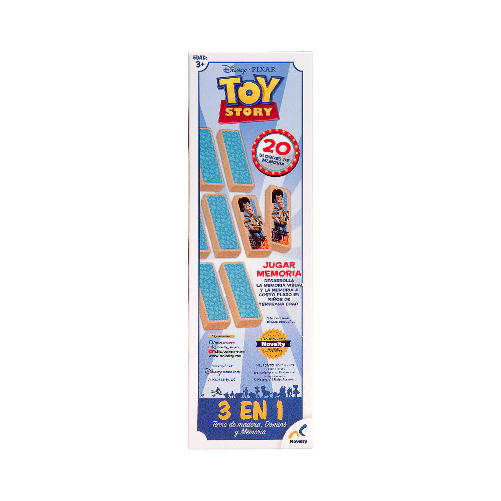 Torre de Madera 3 en 1 Toy Story