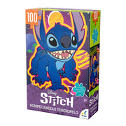 Rompecabezas Stitch Terciopelo 100 Piezas - Novelty Corp.