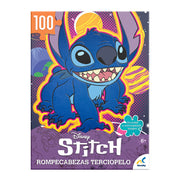 Rompecabezas Stitch Terciopelo 100 Piezas - Novelty Corp.