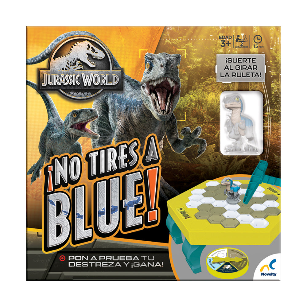 ¡No Tires a Blue! de Jurassic World - Novelty Corp.