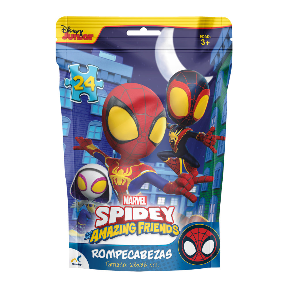 Rompecabezas Spidey Bolsa Foil 24 Piezas