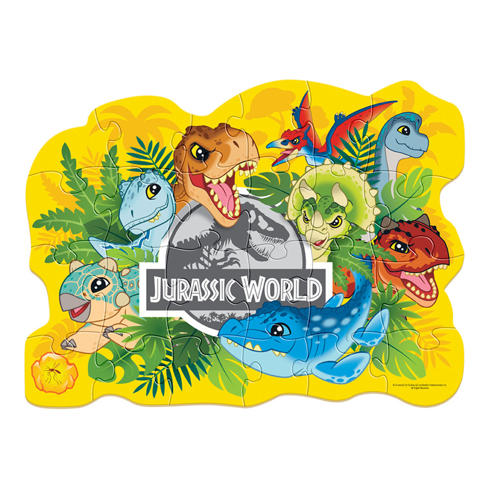 Rompecabezas de Jurassic World con Piezas Gigantes Novelty