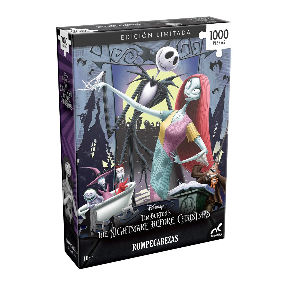 Rompecabezas The Nightmare Before Christmas Coleccionable 1000 Piezas - Novelty Corp.