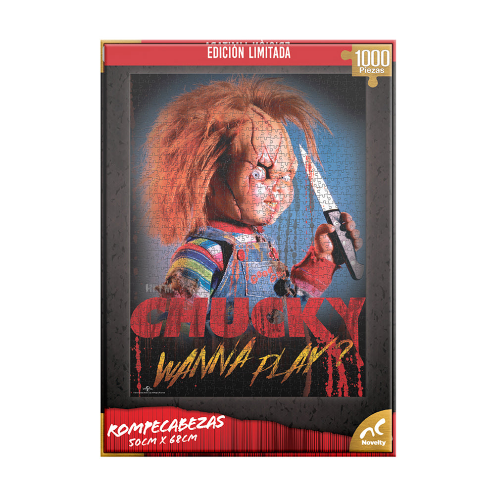 Rompecabezas Chucky de 1000 Piezas - Novelty Corp.