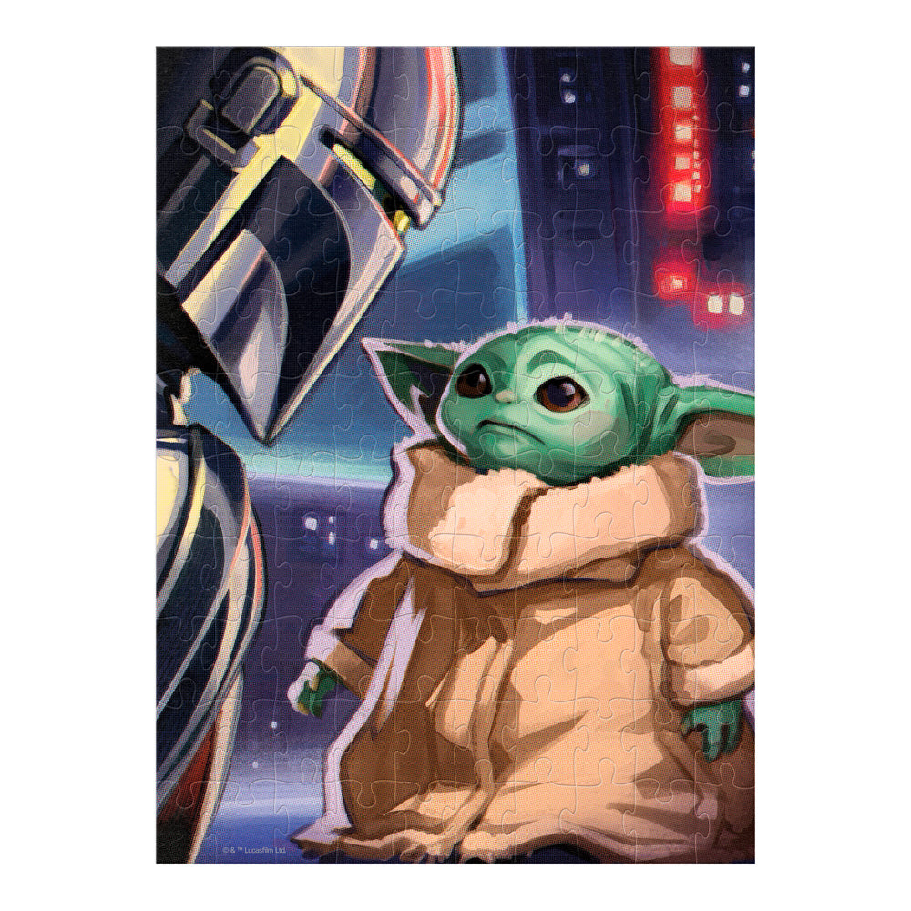 Rompecabezas en Bolsa Metalizada The Mandalorian 100 Piezas - Novelty Corp.