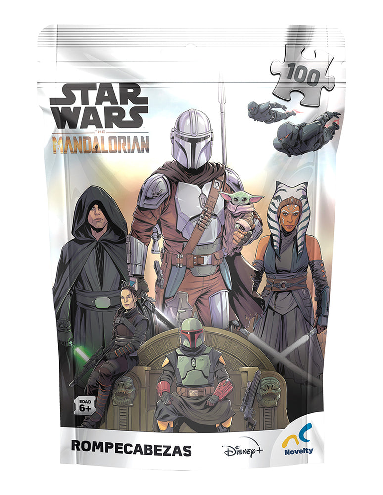 Rompecabezas en Bolsa Metalizada The Mandalorian 100 Piezas