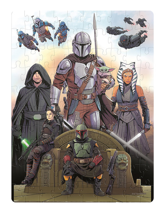 Rompecabezas en Bolsa Metalizada The Mandalorian 100 Piezas