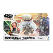 Rompecabezas Panorámico 3 en 1 de Star Wars The Mandalorian