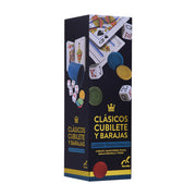 Set de Juegos Cubilete y Barajas - Novelty Corp.