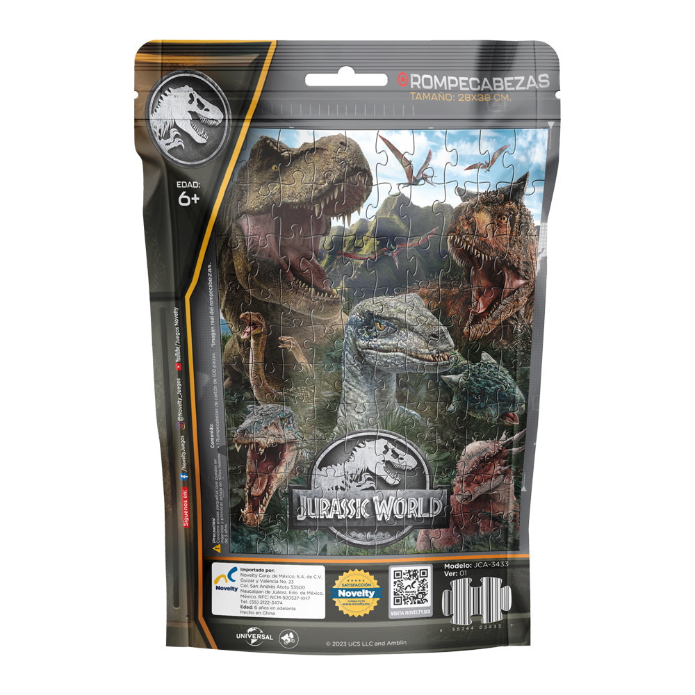 Rompecabezas Jurassic World 100 Piezas