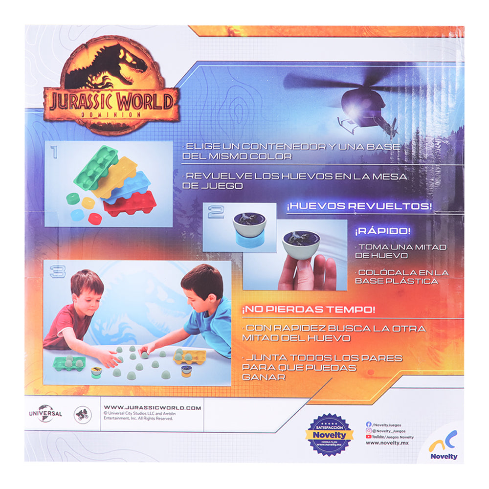 Huevos Revueltos Jurassic World